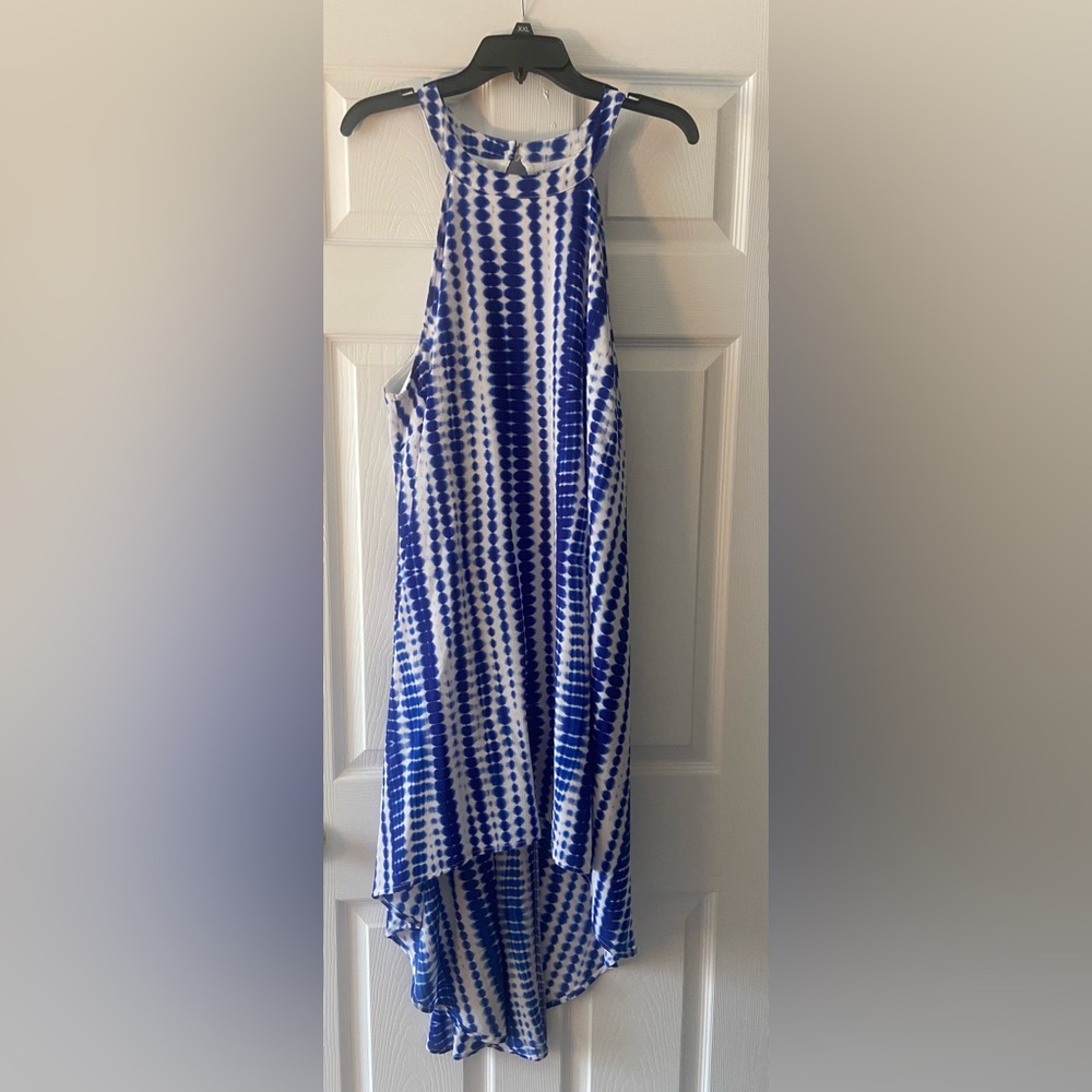 Sleeveless Hi-Low Dress